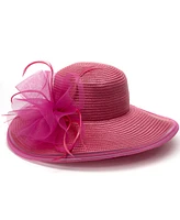 August Hats Sheer Edge Wide Brim Dressy Hat