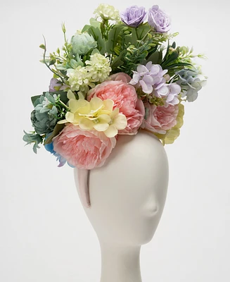 August Hats Floral Explosion Fascinator