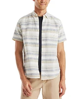 Nautica Men's Stripe Short-Sleeve Shirt