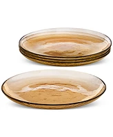 Oake Sunstone Glass Dinner Plates, Set of 4, Exclusively at Macy's