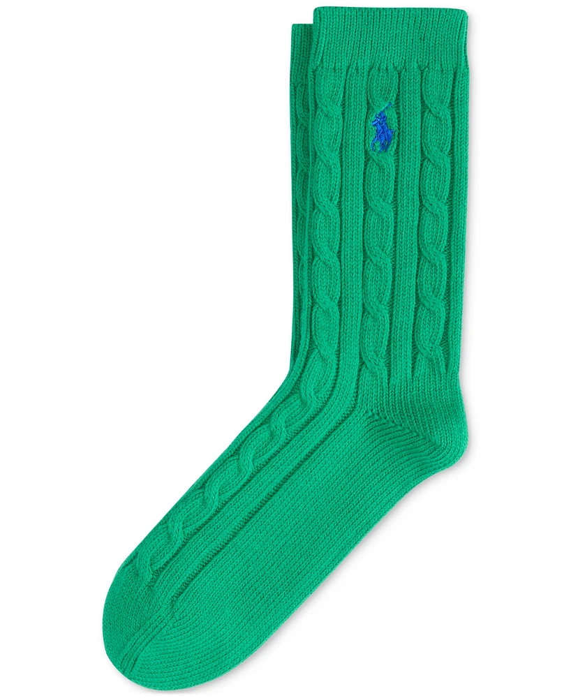 Polo Ralph Lauren Women's Cable-Knit Socks