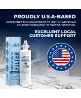 Mist ADQ36006101 Replacement for Lg LT700P Refrigerator Water Filter, ADQ36006102, Kenmore Elite 9690, 46-9690, 469690, Rfc 1200A, Fml-3, LFX31925ST,