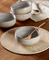 Oake Clay Cereal Bowls, Set of 4, Exclusively at Macy's