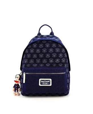 Like Dreams Paul Frank Zip Around Denim Backpack