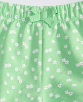 First Impressions Baby Girls Daisy Dot Printed Shorts, Exclusively at Macy's