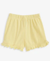 First Impressions Baby Girls Pointelle Shorts, Exclusively at Macy's