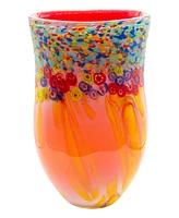 Dale Tiffany 13.75" Salt Creek Art Glass Vase