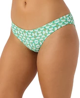 O'Neill Juniors' Shell Abstract Blue Lagoon Bikini Bottoms