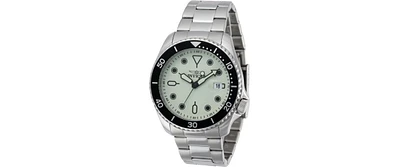 Invicta Men's 47305 Pro Diver Quartz 3 Hand Green Dial Watch