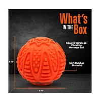 Squatz Wireless Vibrating Massage Ball, Deep Tissue Therapy