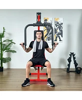 Soozier Chest Fly and Press Machine for Upper Body Training,