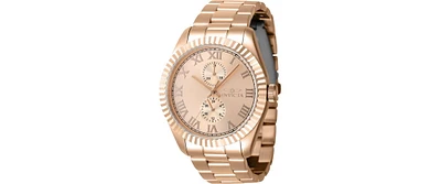 Invicta Men's 47433 Specialty Quartz Multifunction Rose Gold Dial Watch