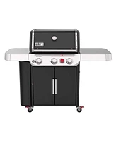 Weber Genesis Si E-330 Stainless Steel 3 Burner Liquid Propane Gas Grill, Black