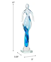 Dale Tiffany 17" Astral Art Glass Figurine