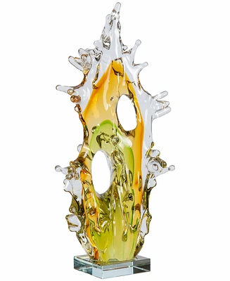 Dale Tiffany 15.75" Mauna Kea Art Glass Sculpture