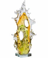 Dale Tiffany 15.75" Mauna Kea Art Glass Sculpture