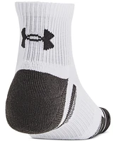 Under Armour Men's Performance Tech Quarter Socks - 6-pack