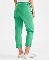 Style & Co Women's Mid-Rise Curvy Capri Jeans, Created for Macy's