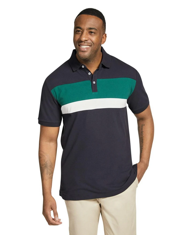Johnny Bigg Big & Tall Wilson Sliced Polo