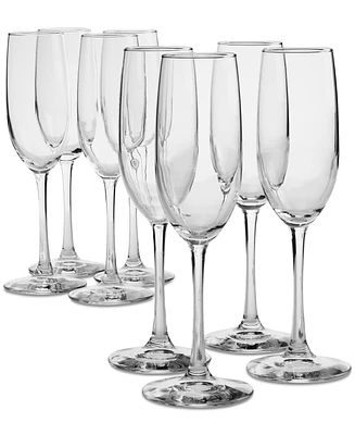 Arch Studio Stemmed Champagne Glasses, Set of 8, Exclusively at Macy's