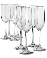 Arch Studio Stemmed Champagne Glasses, Set of 8, Exclusively at Macy's