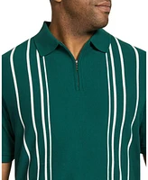 Johnny Bigg Big & Tall Oskar Vertical Stripe Polo