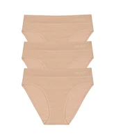 Dkny Women's Seamless Litewear Bikini Underwear 3 Pack DK5017NP3