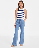 On 34th Women's Mid Rise Flared-Leg Jeans, Exclusively at Macy's