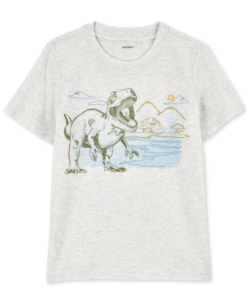 Carter's Toddler Boys Dinosaur Graphic Knit Short-Sleeve T-Shirt