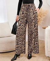 Cupshe Women's Walk on the Wild Side Wide Leg Pants