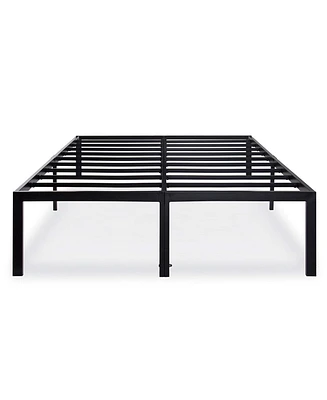 Slickblue High-Rise Heavy-Duty Metal Platform Bed Frame for Maximum Support and Storage