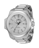 Invicta Men's 34729 Akula Quartz 3 Hand Silver Dial Watch