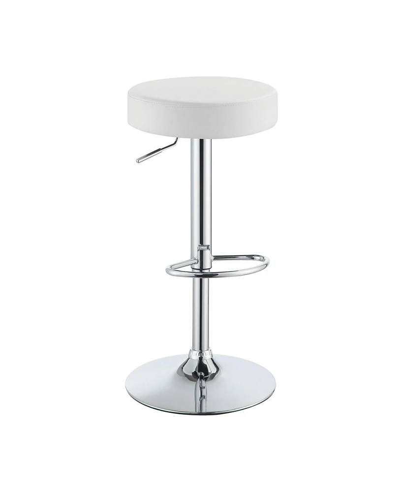 Slickblue Backless Adjustable Height Bar Stool – Sleek and Versatile Seating for Kitchen & Home Bar