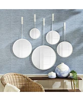 Maison Noir Pendulum Mirrors, Set Of 5