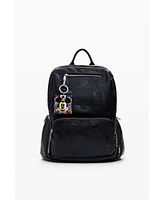 Desigual Women's Mickey Mouse embossed backpack