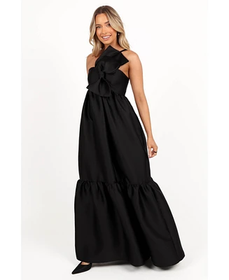 Petal and Pup Women's Betina Bow Front Maxi Dress