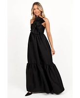 Petal and Pup Women's Betina Bow Front Maxi Dress