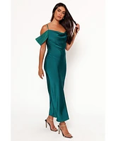 Petal and Pup Women's Reyna Off Shoulder Maxi Dress