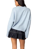 Edikted Women's Shirley Oversized Sweater