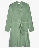 State Of Day Women's Pointelle Long Open-Front Wrap, Exclusively at Macy's