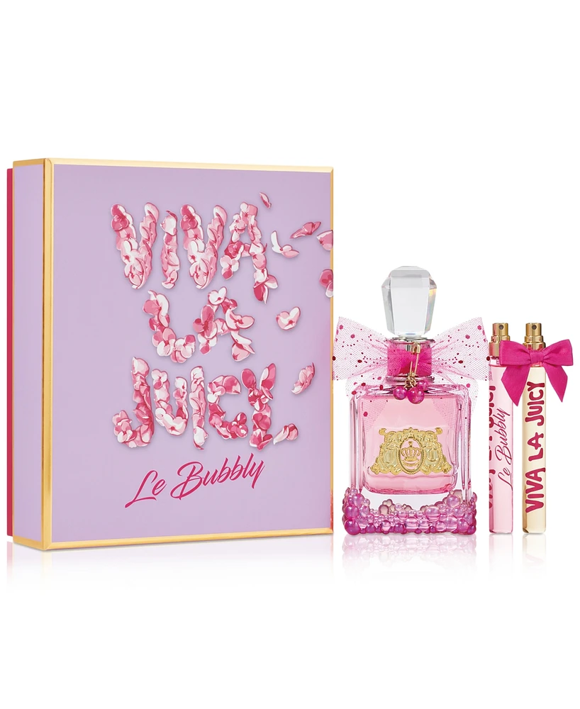 Juicy Couture 3-Pc. Viva La Juicy Le Bubbly Eau de Parfum Gift Set