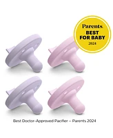 Philips Avent Soothie 0-3m, fresh lilac/pastel pink, 8 pack