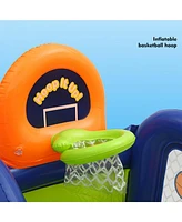 Sugift Kids Play Center Ball Pit Inflatable for Indoor and Outdoor