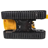 Dig and Drive Remote Control Excavator Toy - 1:20 Scale Light-Up Rc Construction Vehicle with Controller - Ages 8 and Up
