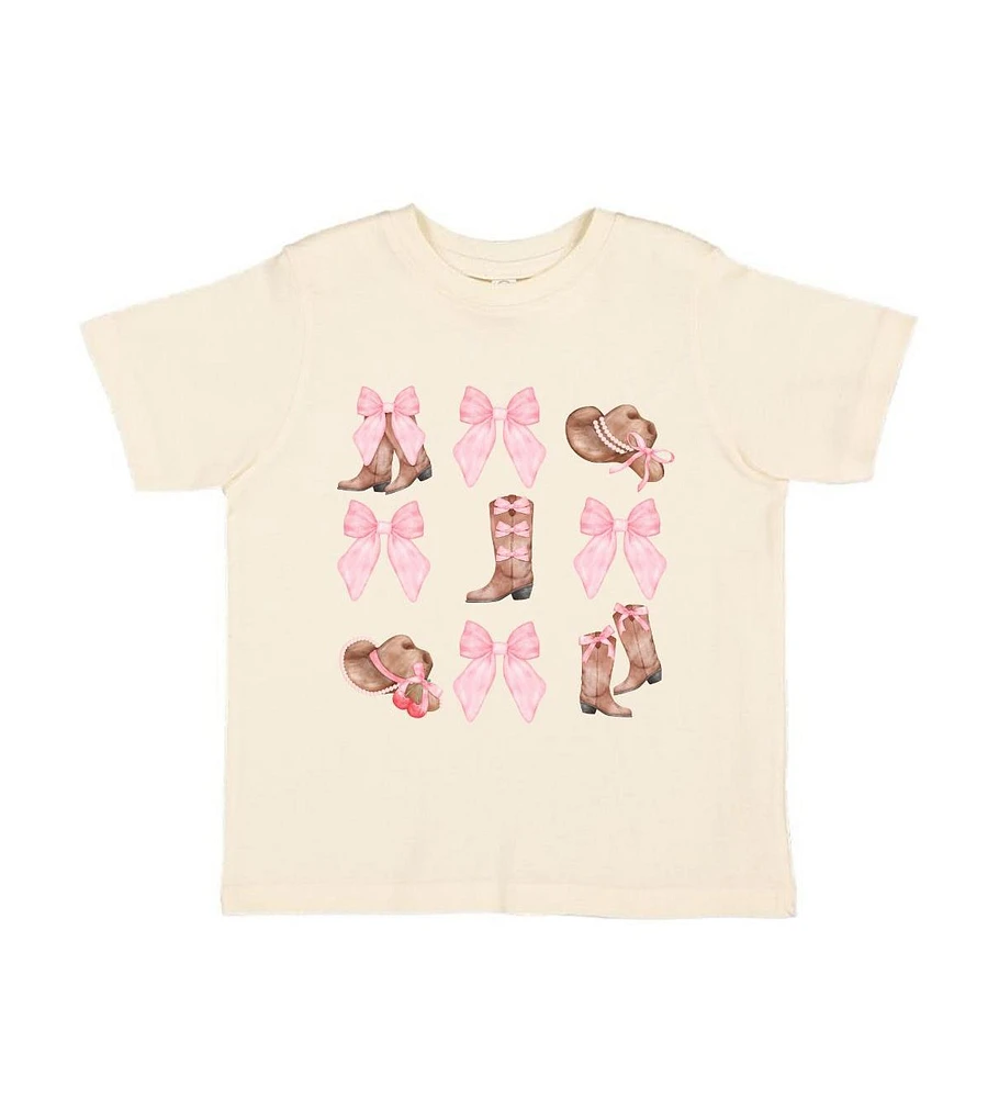 Sweet Wink Toddler Girls Coquette Cowgirl Short Sleeve T-Shirt