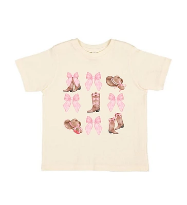 Sweet Wink Toddler Girls Coquette Cowgirl Short Sleeve T-Shirt