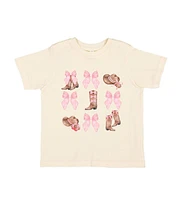 Sweet Wink Toddler Girls Coquette Cowgirl Short Sleeve T-Shirt