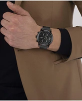 Lacoste Men's Replay Ionic Plated Black Stainless Steel Mesh Bracelet Watch, 44mm