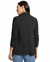 Jones New York Women's Notched-Collar Stretch Jacket