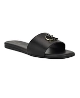 Calvin Klein Women's Yancie Slip-On Flat Casual Sandals